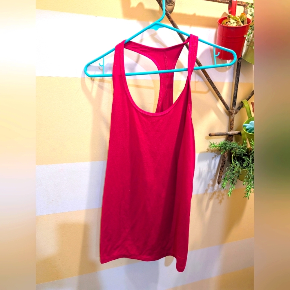 Nike pink Tank Top size large
